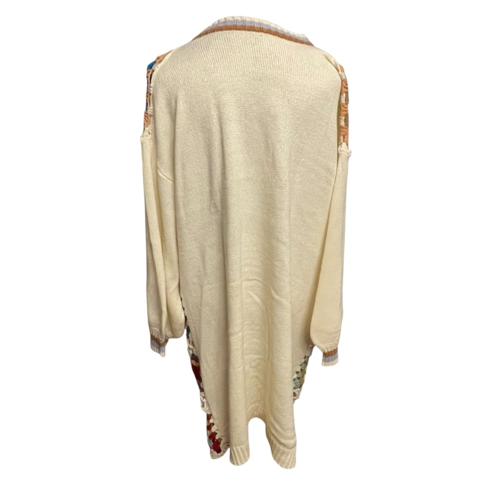 Multicolor Crochet Cardigan - Picture 4 of 7